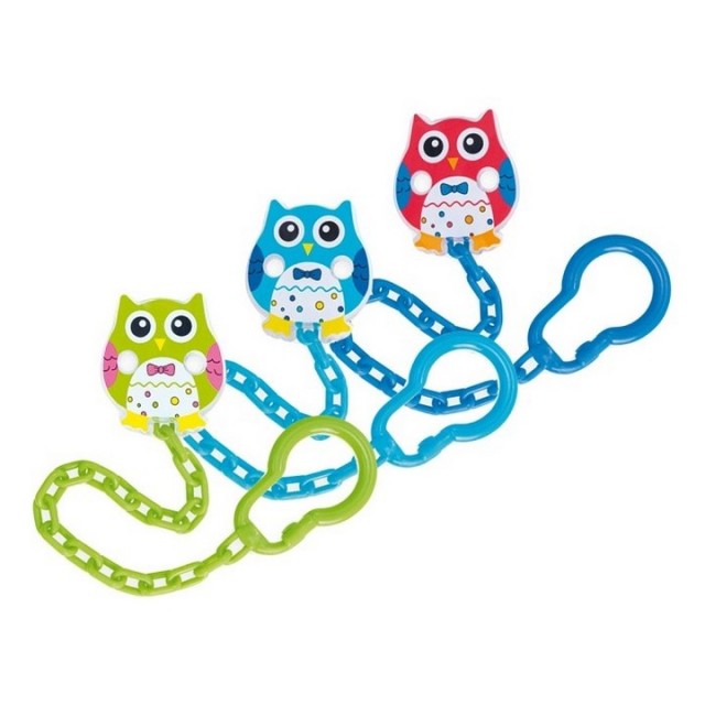 CANPOL CHEAT CHAIN - OWL (RED)